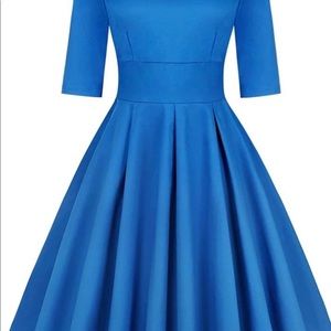 Roosey rockabilly style swing dress sz xl